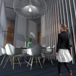 Visuel 3D | Salle à manger privée pour les clients
